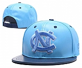 North Carolina Tar Heels Team Logo Light Blue Adjustable Hat GS